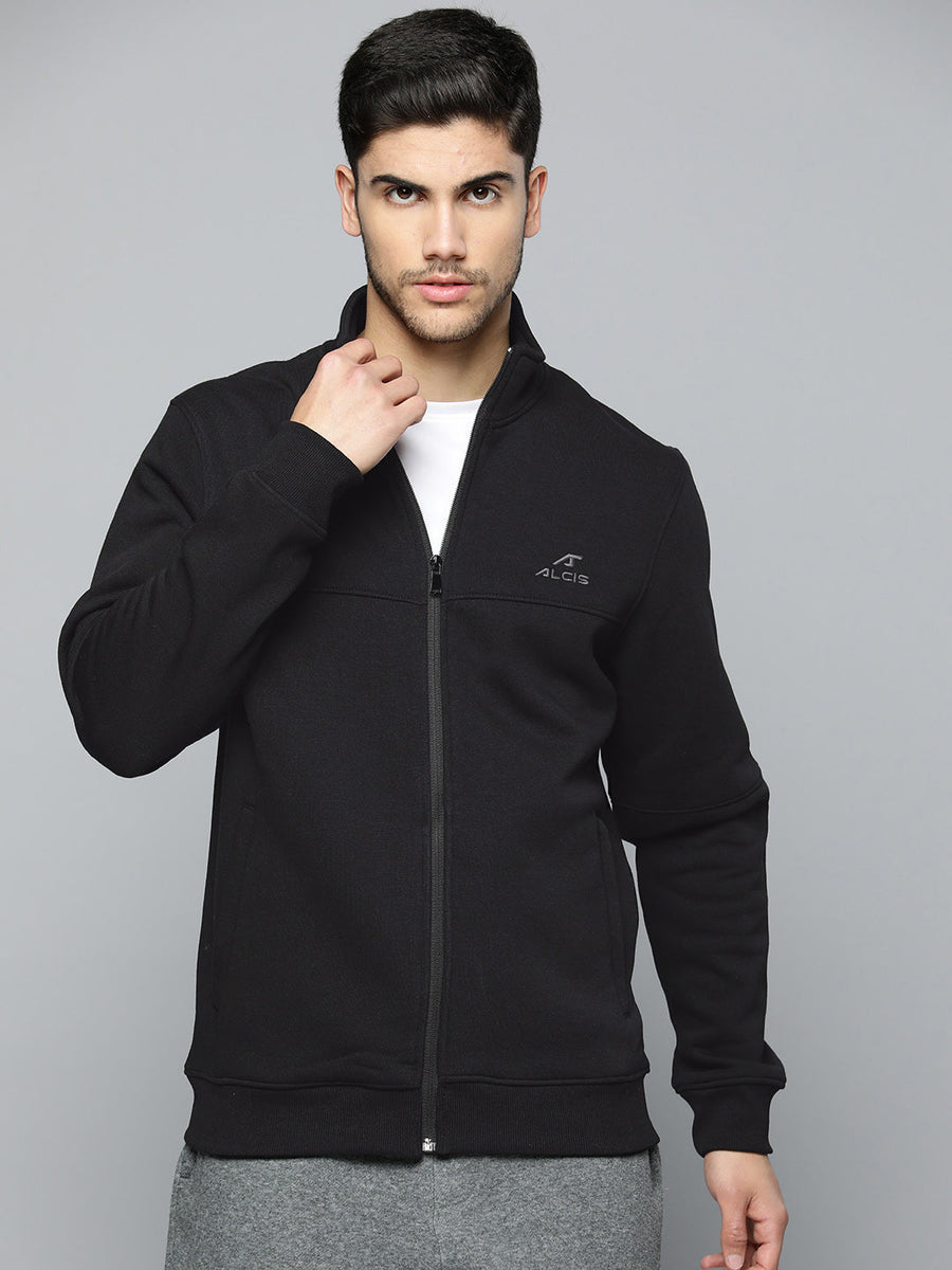 Buy Alcis Men Running Open Front Jacket AAMJKTSM00033703-S Online