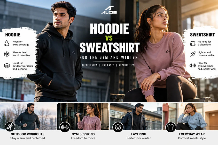 Hoodie vs Sweatshirt: Which One Actually Works for the Gym and Indian Winters?