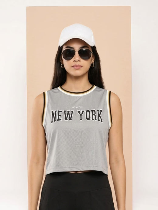 ATHLETIC VARSITY OVERSIZED TANK TOP