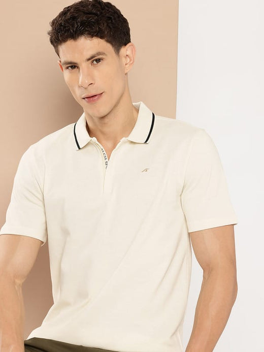 Hidden Zip Polo