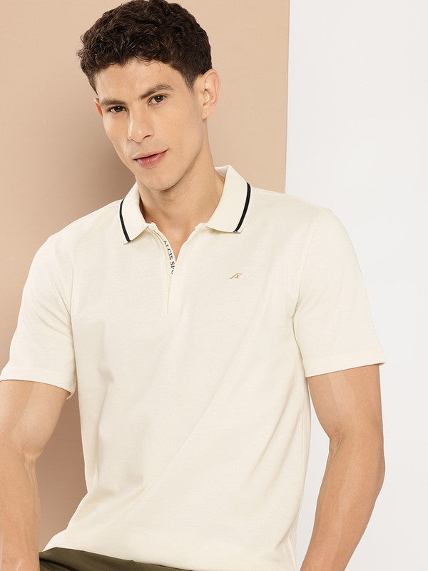 Hidden Zip Polo