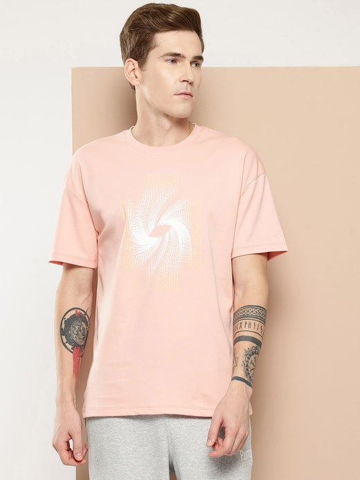 Alcis Men Typography Printed Sports T-shirt