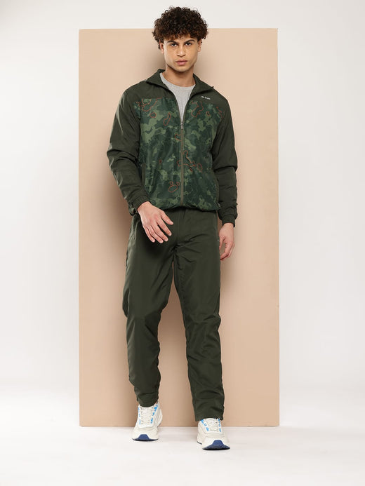 Alcis Men Camouflage Print Tracksuits