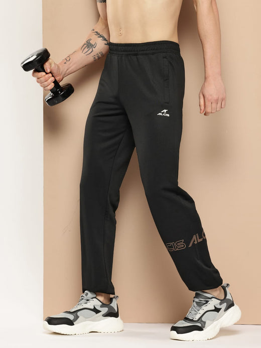 Alcis Men Black Train Spirit Training Joggers