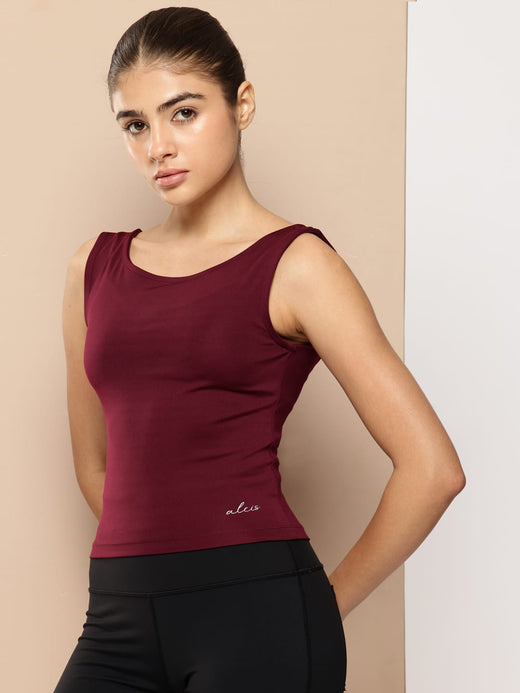 RAVENFLEX INBUILT BRA TOP