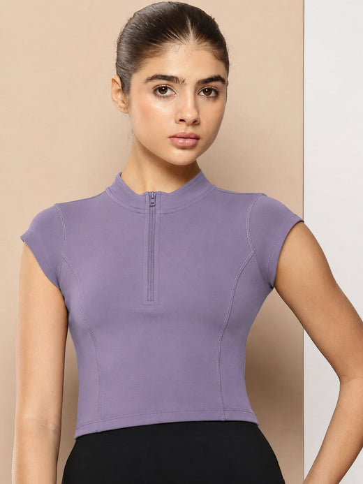 PERFORMANCE ZIP UP TOP