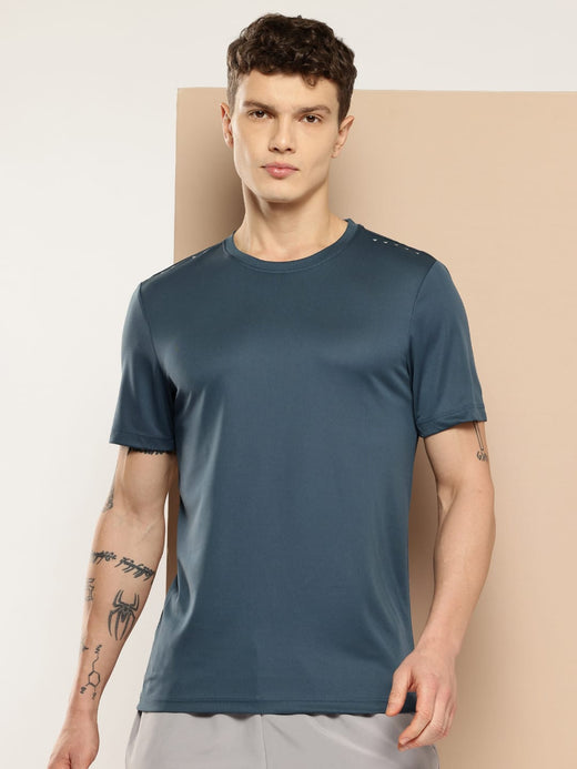 ALCIS MEN SOLID BALANCE REGULAR FIT TEE