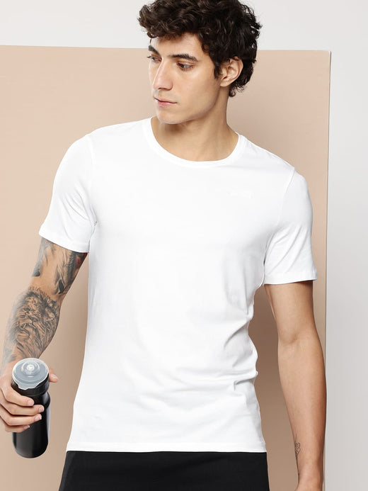 Cotton Flex Tee Cloud White
