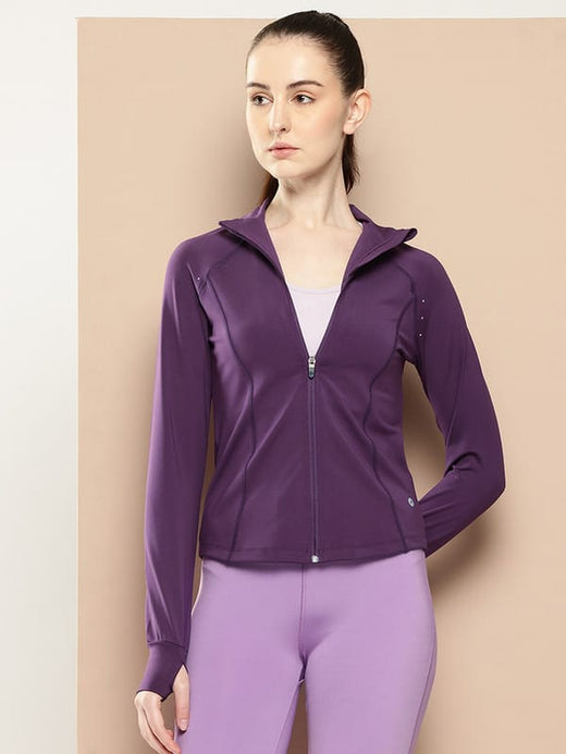 Purple Curve Luxe Jacket