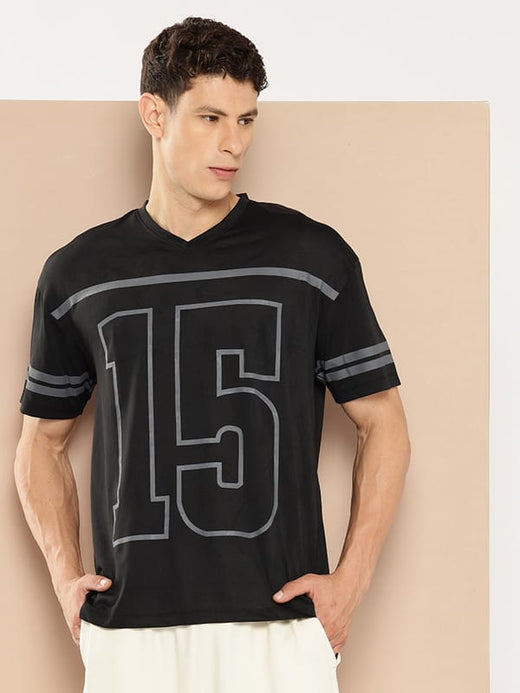 Alcis Men Typography Next Gen Varsity Tee