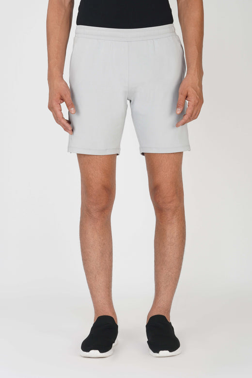 Grey Relaxed Fit Shorts