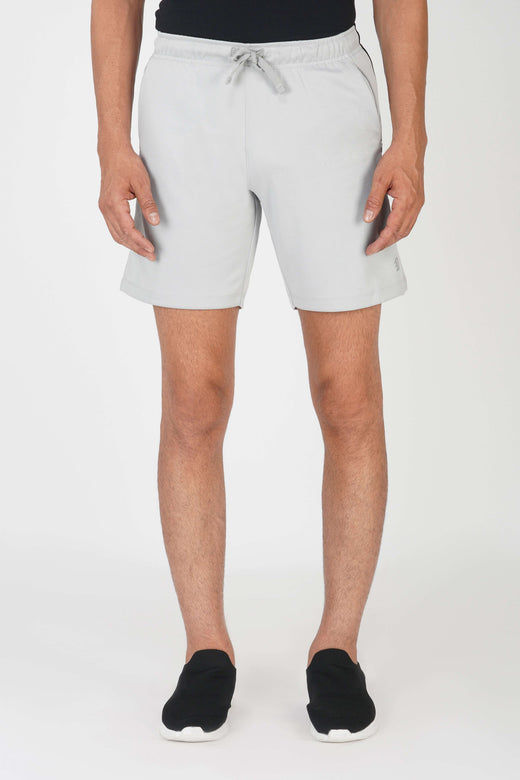 Men Rapid Dry Running Grey Shorts