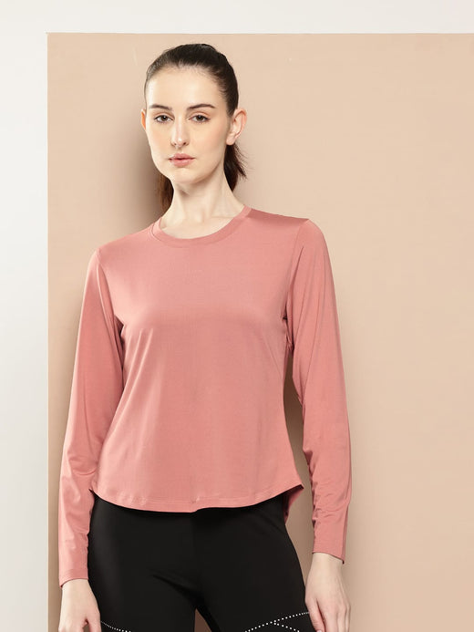 Alcis Women Flow Slit Cover Up Tee