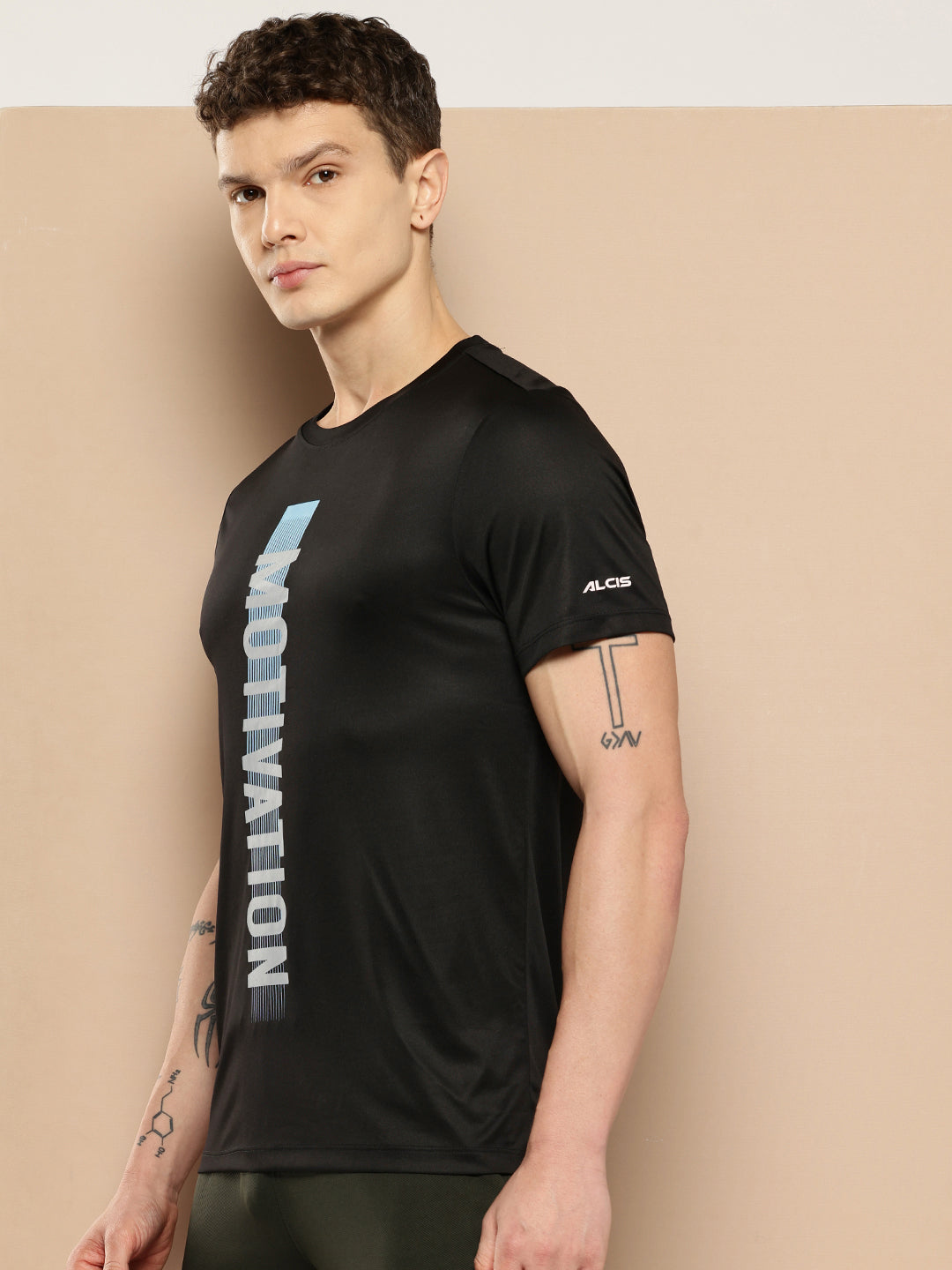 Alcis Typography Printed T-shirt