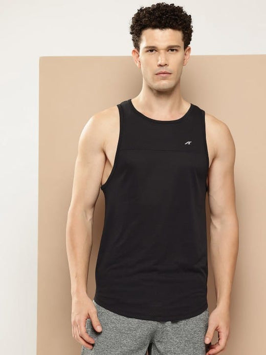 Alcis Men Black Power-Shell-Vest