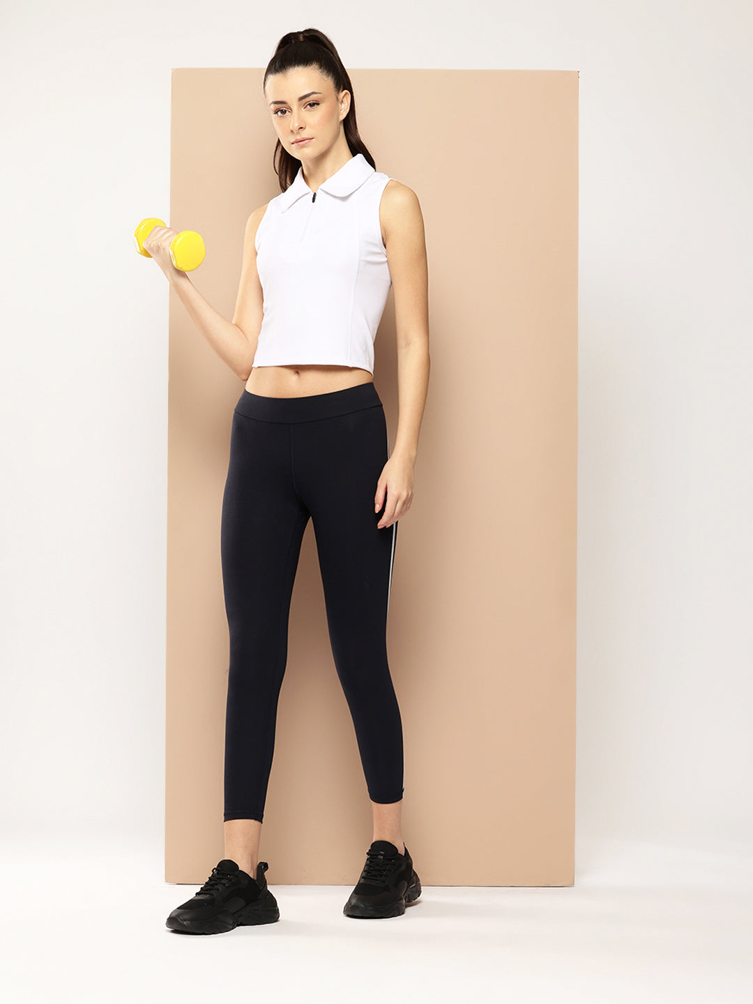 CollarHalt Crop Top