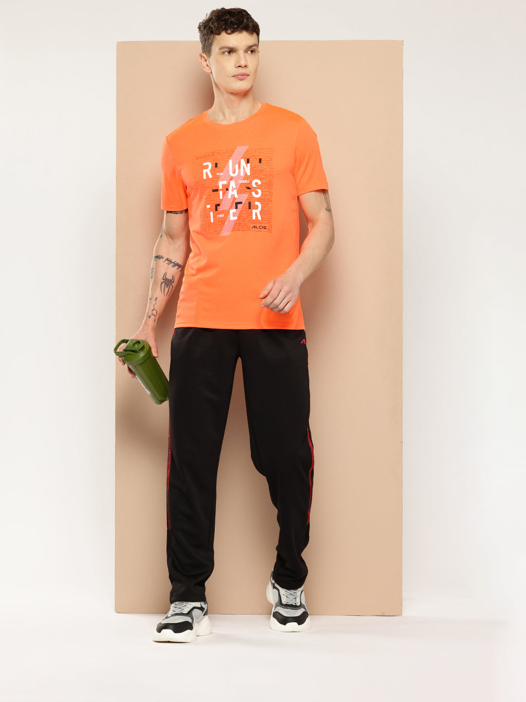 Alcis Typography Printed T-shirt