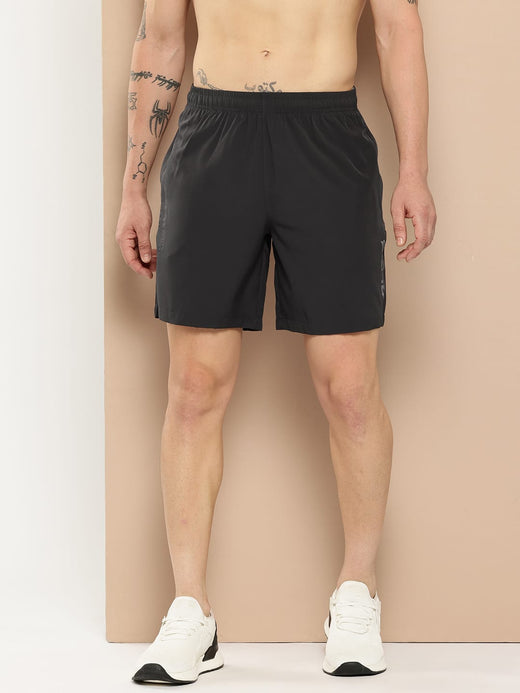 Alcis Men Grey Woven Shorts