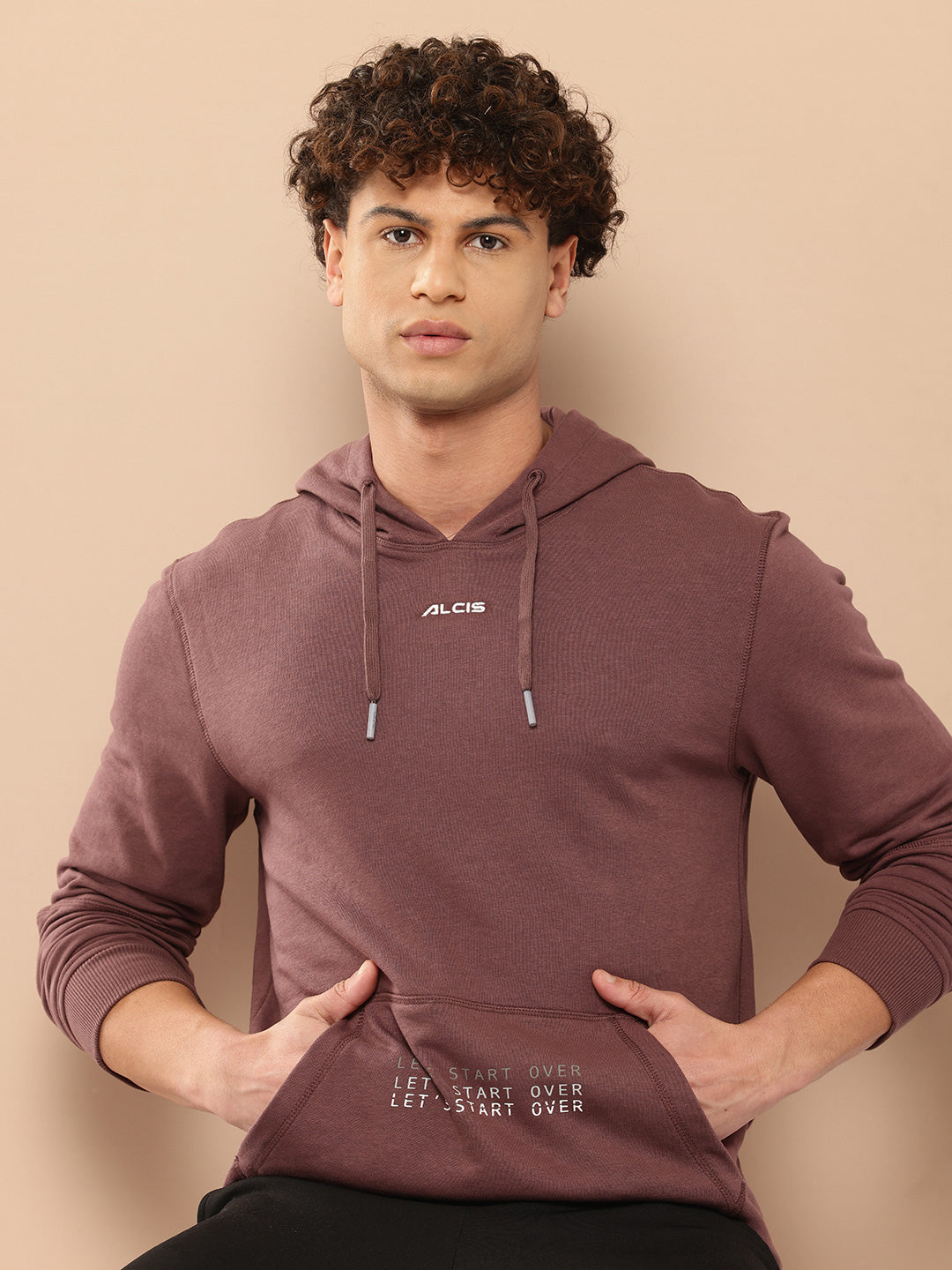 Alcis Men Brown Sweatshirt