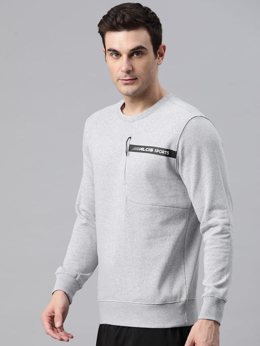Alcis Men Typography Printed Sweatshirt