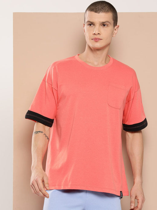 Alcis Men Coral Tweak Graphic T-Shirt
