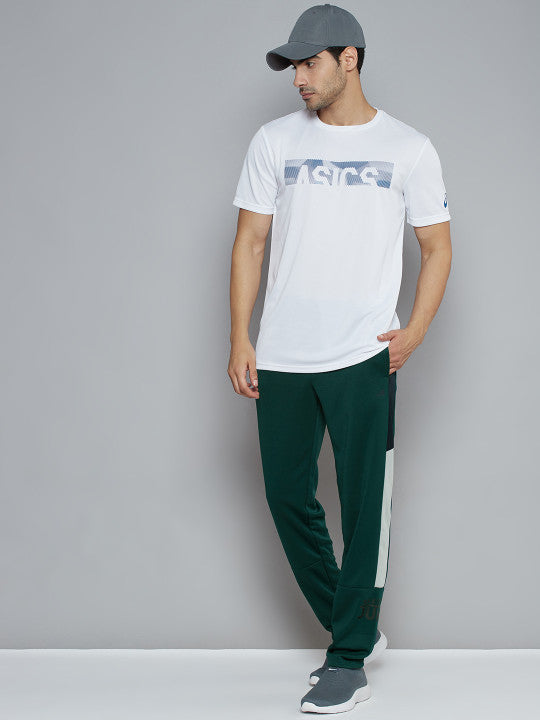 Alcis Men Dark Green Printed Pant