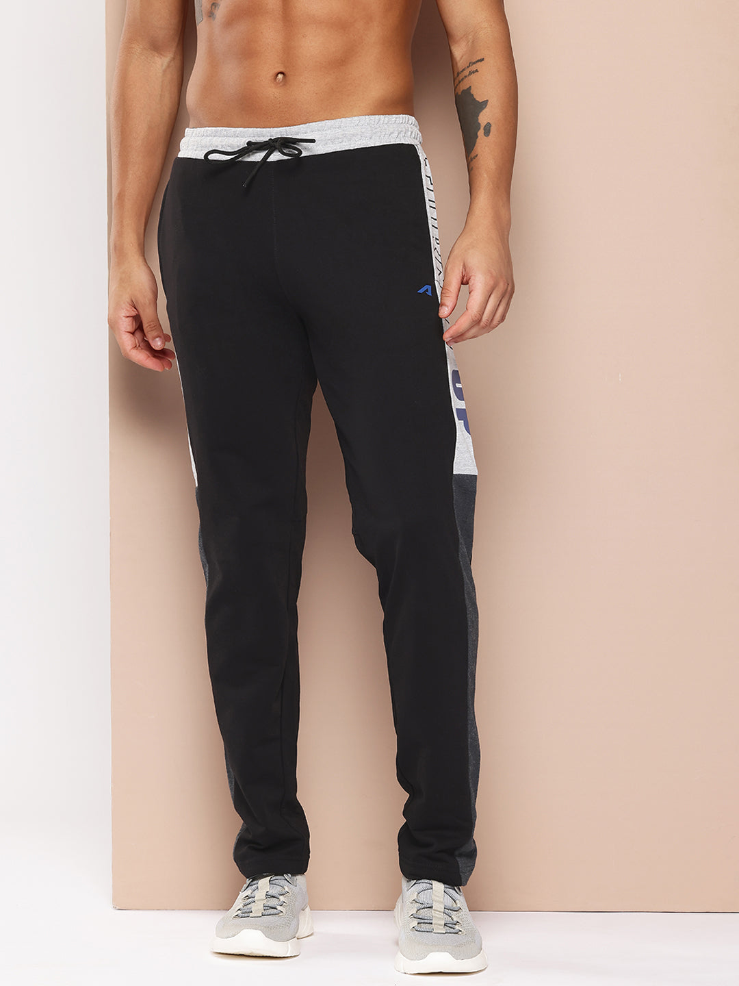 Alcis Men Black Printed Pant