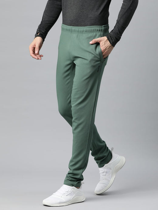 Alcis Men Solid Slim Fit Sports Track Pants