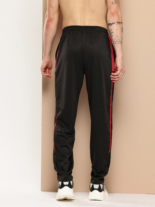 Alcis Men Black Colorblocked Pant