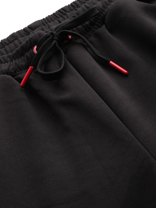 Alcis Men Black Colorblocked Pant