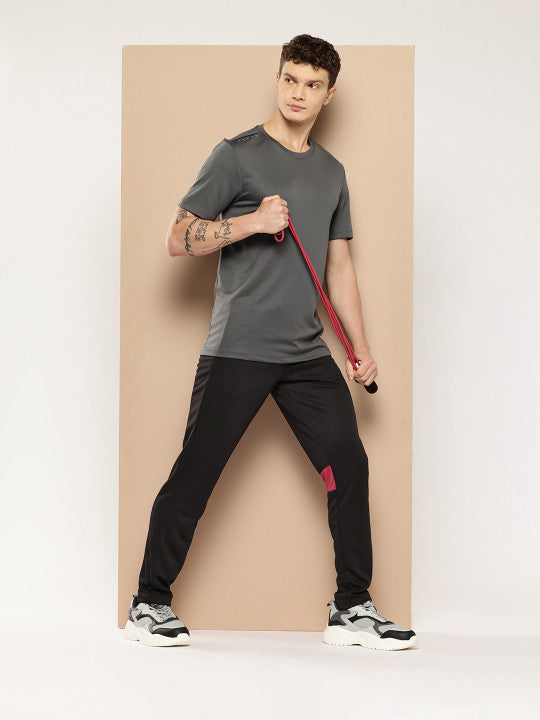 Alcis Men Black Printed Pant