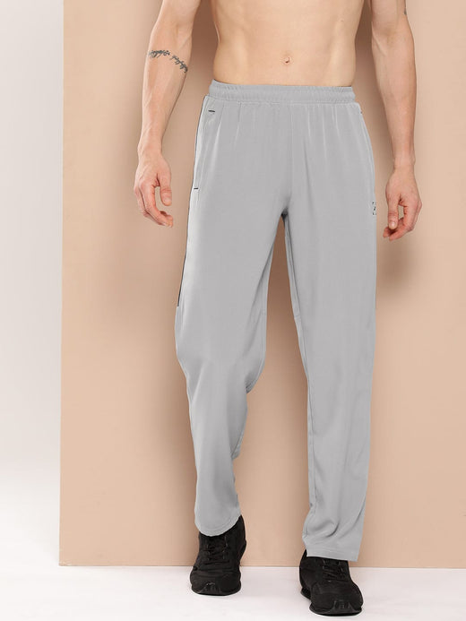 Grey Imitable Relaxed Trackpants