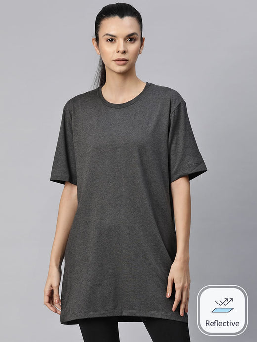 Versatile Activewear Grey Kurti