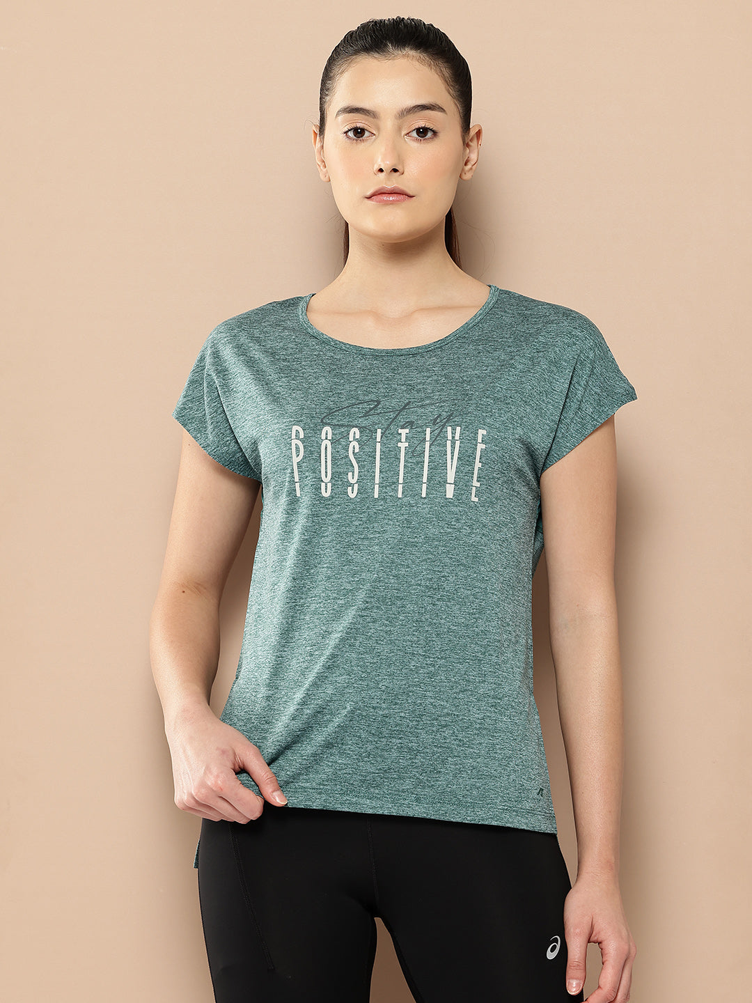 YogaTee With Back Mess Panel