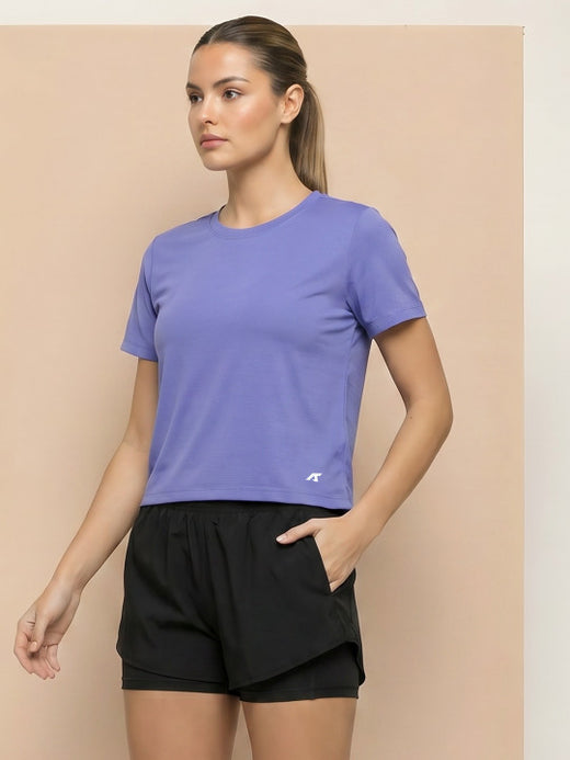 ALCIS WOMENS CROP TEE