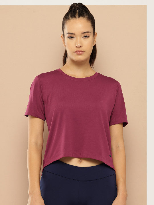 ALCIS WOMENS CROP TEE