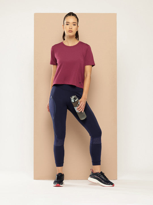 ALCIS WOMENS CROP TEE