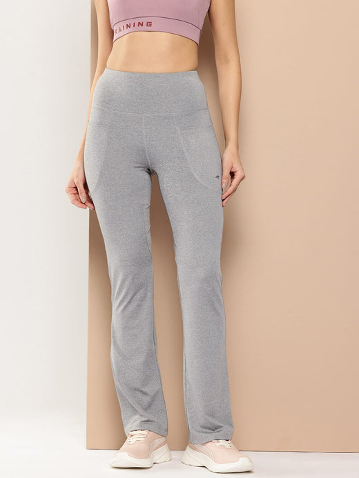 Smooth Curve Bootcut Pant Grey Melange