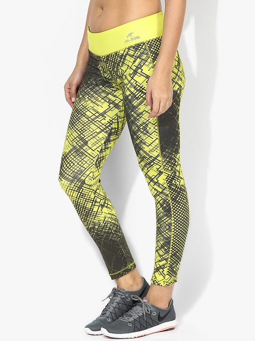 Alcis Womens Printed Multi Color Legging ALWPA003022