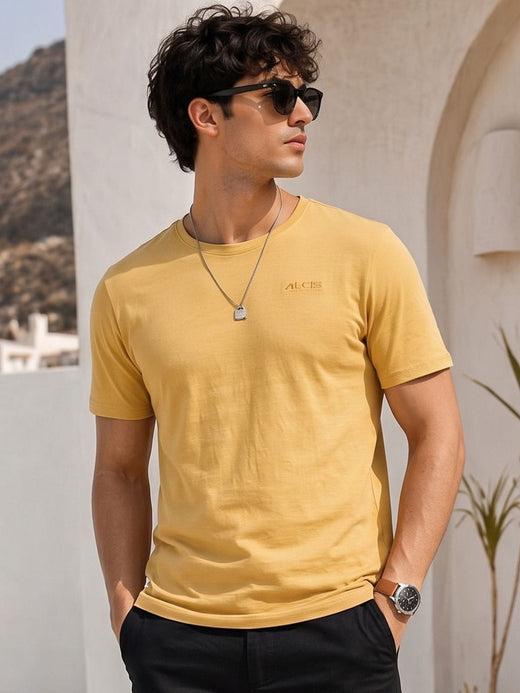 Cotton Flex Tee Sand Dust