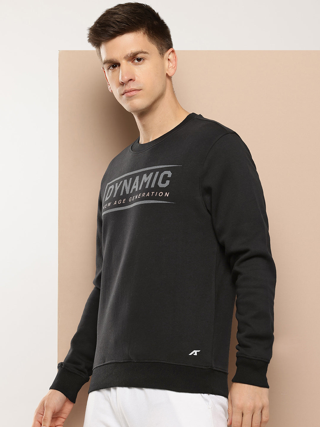 Alcis Men Casual Black Sweatshirts