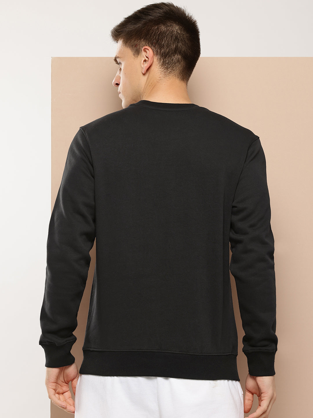 Alcis Men Casual Black Sweatshirts