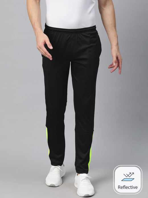 Alcis Men Solid Black Track Pant