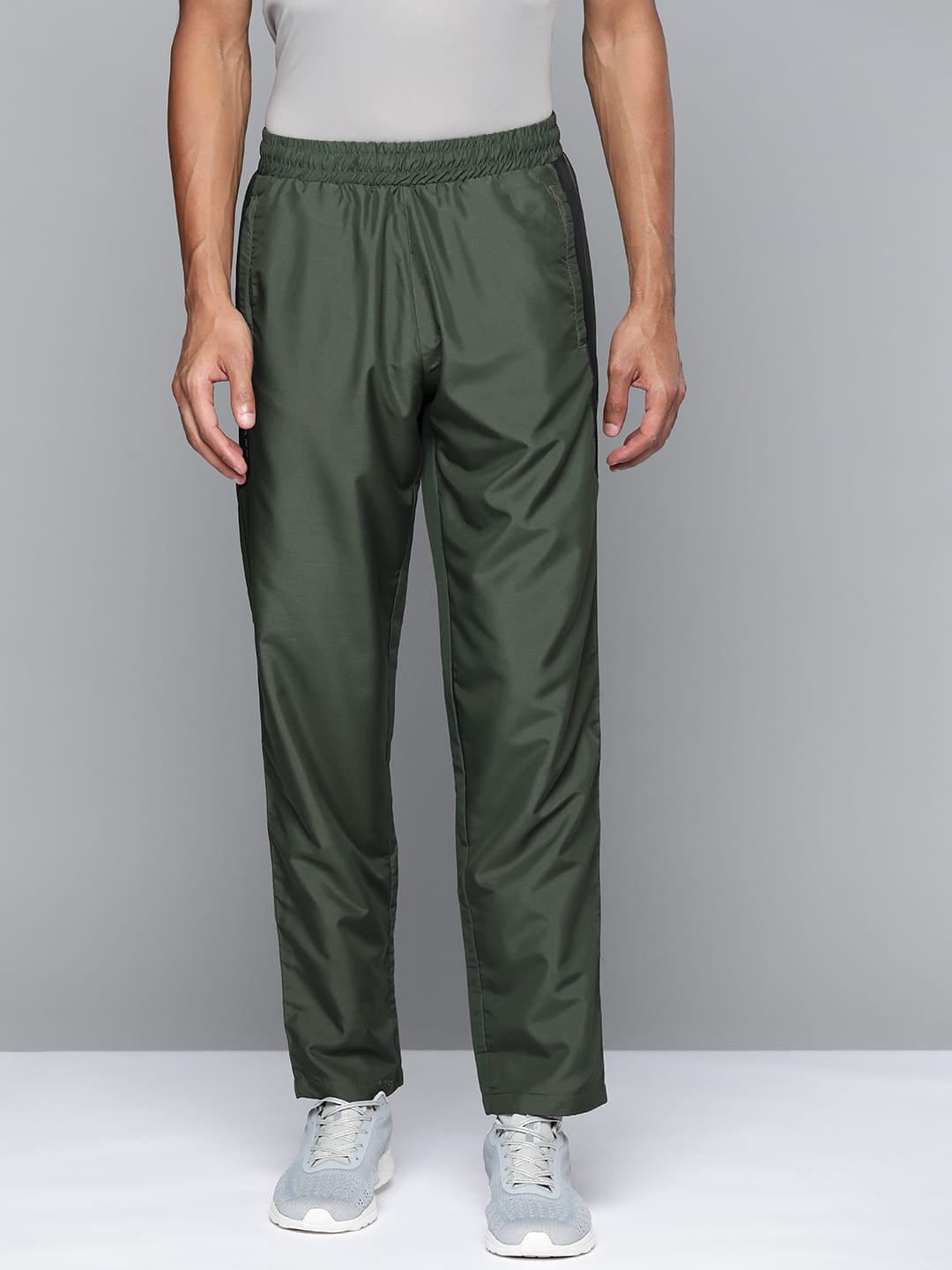 Alcis Men Olive Green Solid Track Pants MTPJA21C9414-S – ALCIS Sports