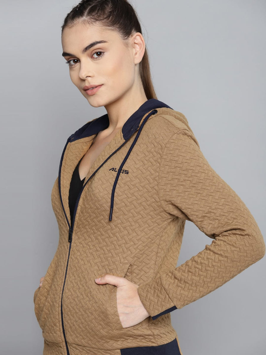 Alcis Solid Quilted Jacket