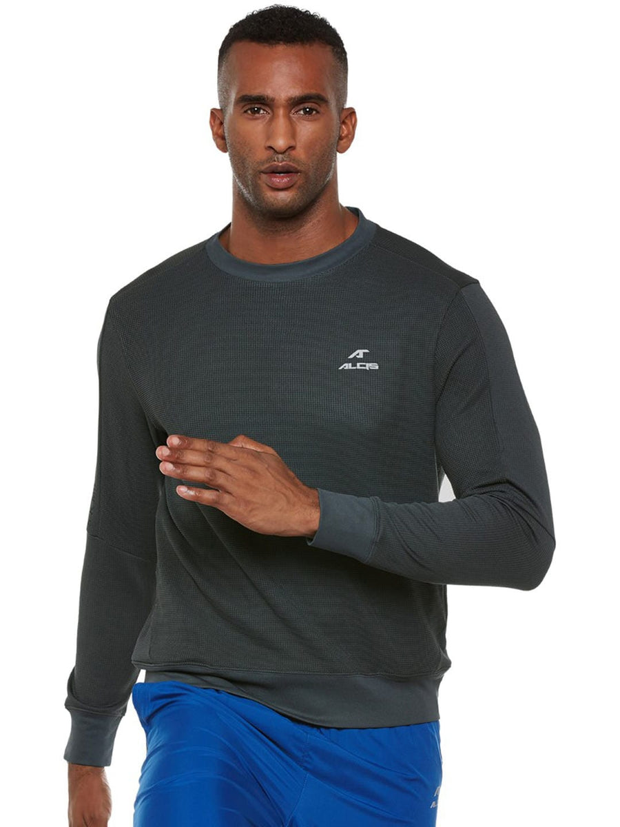 Alcis Mens Grey Sweat Shirt 207MSS016 207MSS016-S