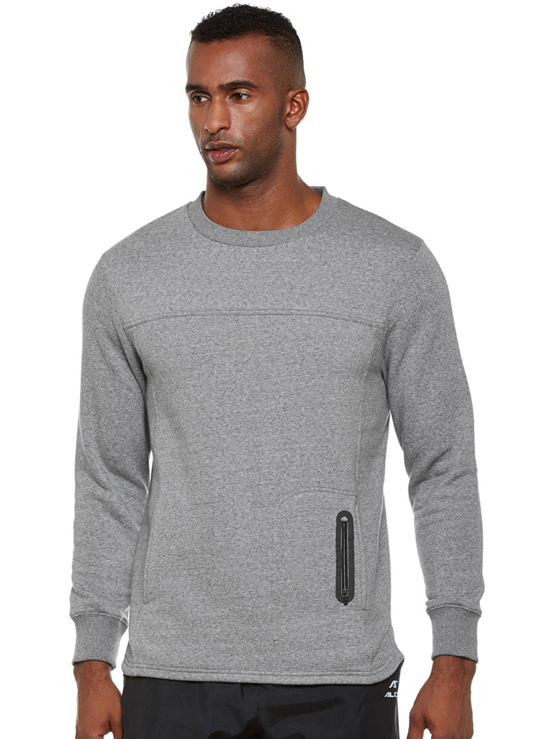 Alcis Mens Grey Sweat Shirt 311MSS261 311MSS261-S