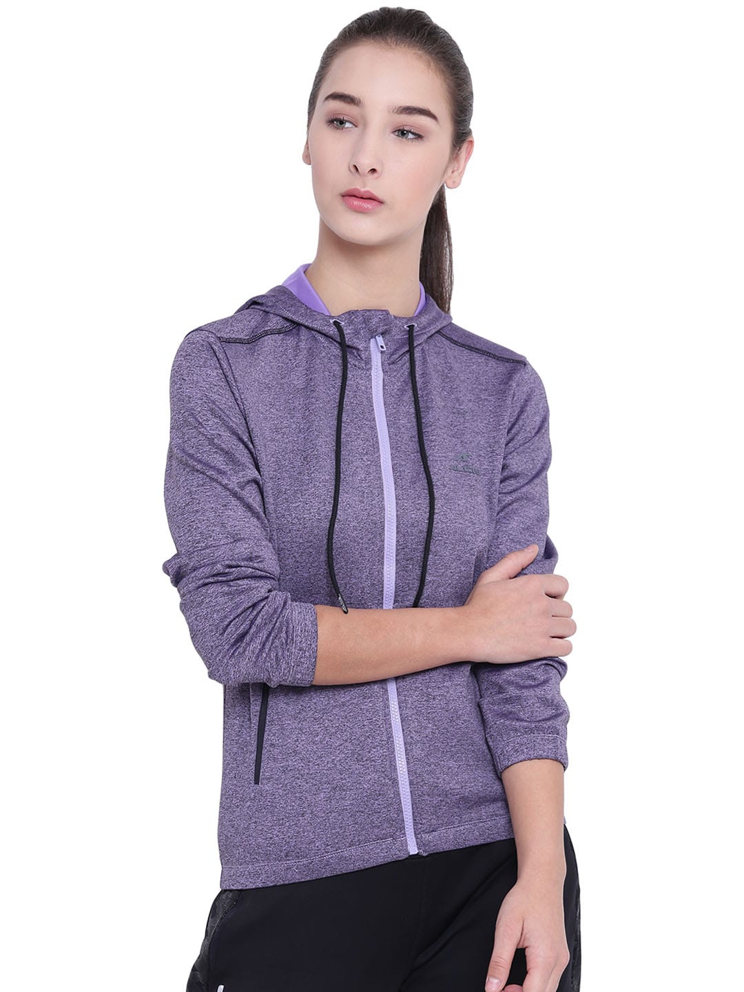 Women Printed Navy Jackets 344WJK327-S