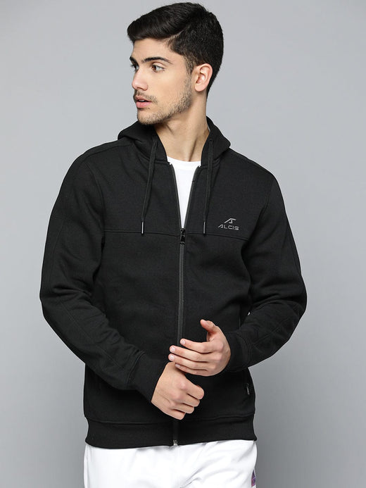 Alcis Men Running Open Front Jacket