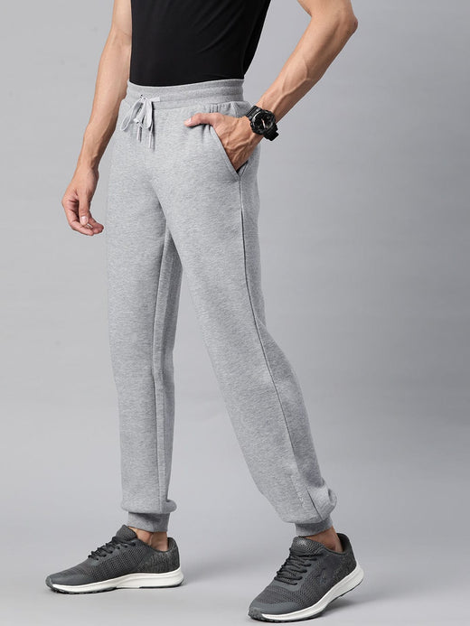 Alcis Men's Solid Regular-Fit Joggers